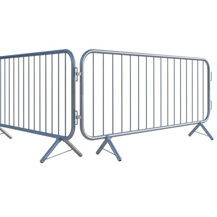 Fixed Leg 2.3m Bar Pedestrian Barrier