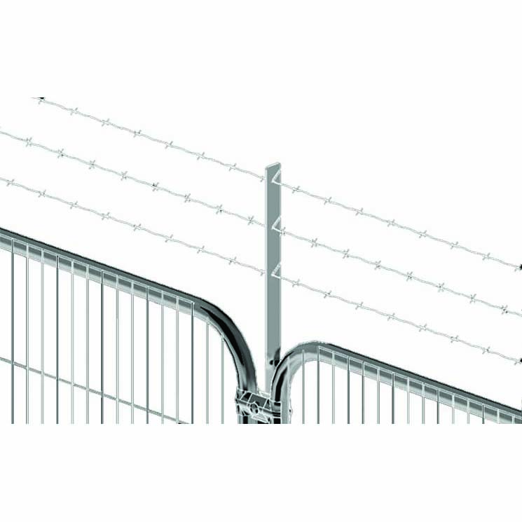 Barbed Wire Bracket – Round Top