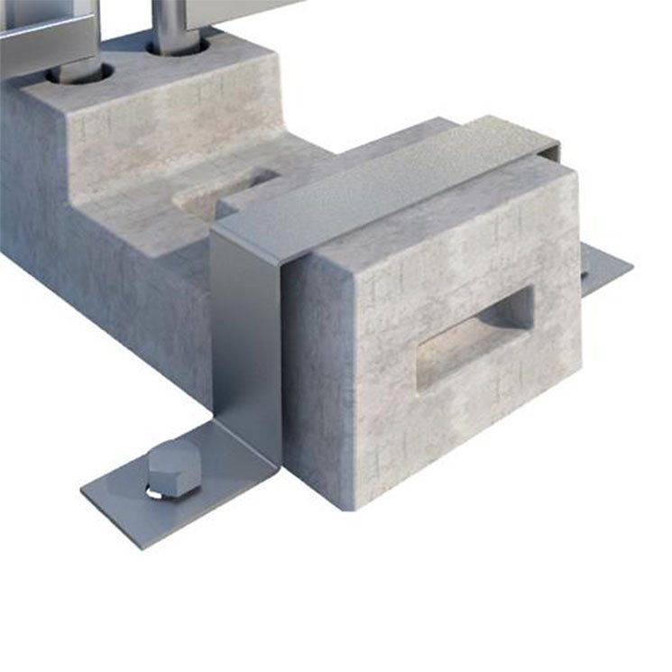 Hoarding Block Retaining Bracket