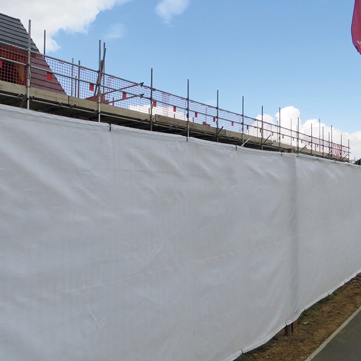 Vented Sheeting/Perimeter Mesh Fencing