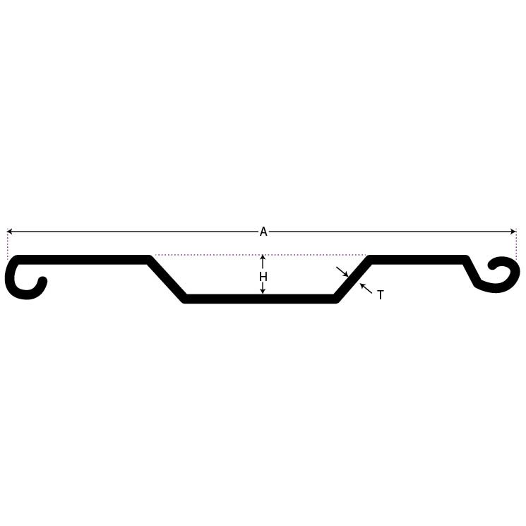 Locking Trench Sheet L8